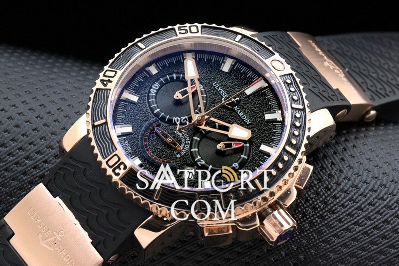 Ulysse Nardin Voyage Gold Chronograph II