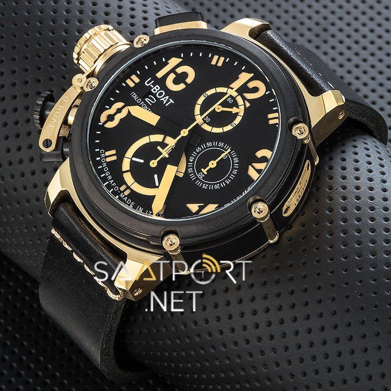 U-Boat Chimera Black Gold Chronograph