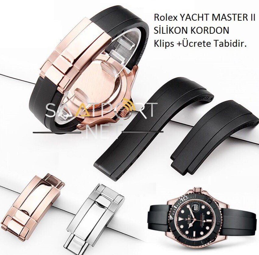 Rolex Yacht Master Silikon Kordon