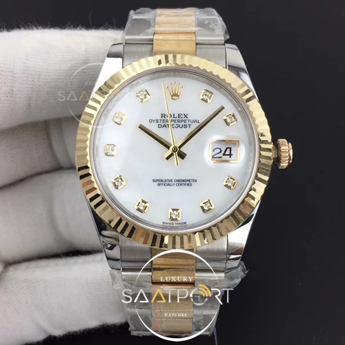 Rolex DateJust 126333 II 41mm GMF 1-1 MOP Diamond Dial Super Clone 3235 ETA