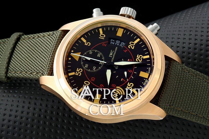 IWC Top Gun Big Pilot Yeşil Gold