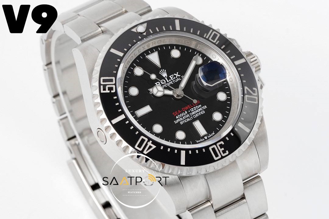 Rolex Sea-Dweller 116600 904L Çelik 43mm 3235 Super Clone