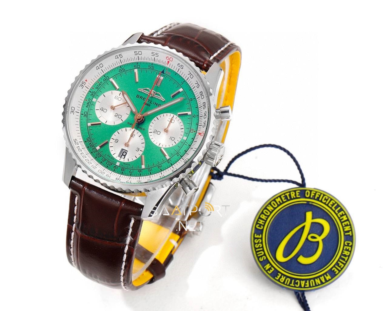 Breitling Navitimer B01 Green Chronograph 41mm Eta Saat