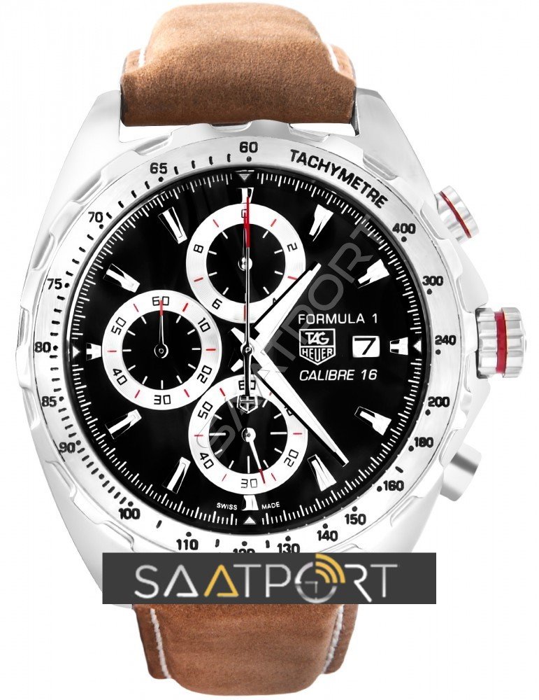 TAG Heuer Calibre 16 Formula 1 Siyah Kadran