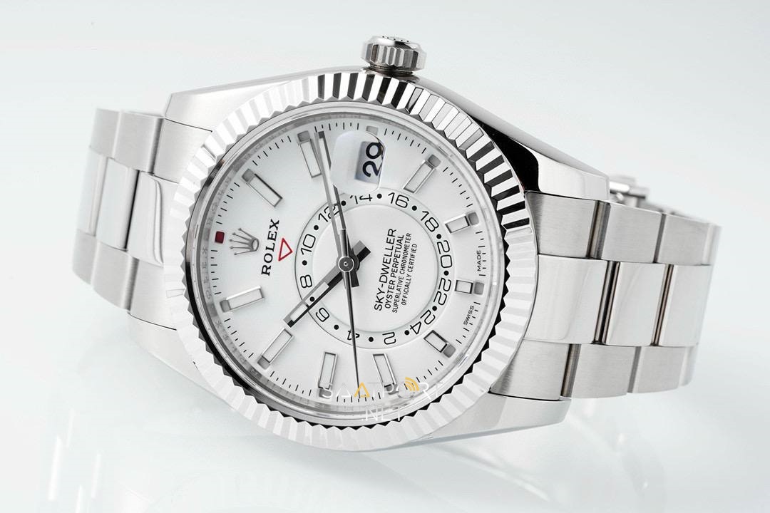 Rolex Sky-Dweller White Dial 326934 Oyster Super Clone Eta