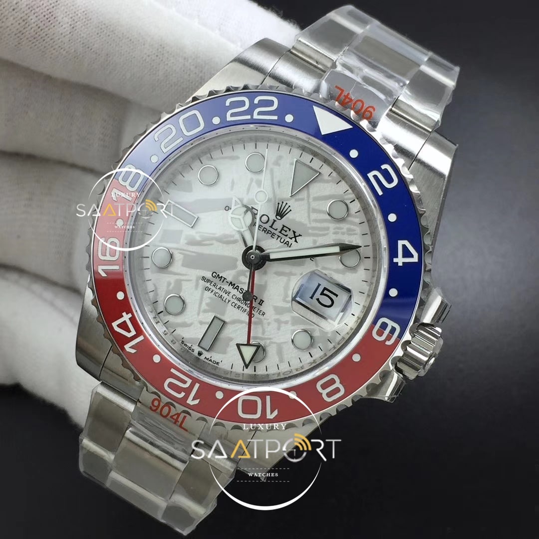 Rolex GMT-Master II 126719 Meteorite Dial 3285 Correct Hand Stack ETA