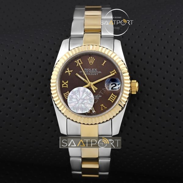 Rolex Datejust bayan saat roma rakamlı