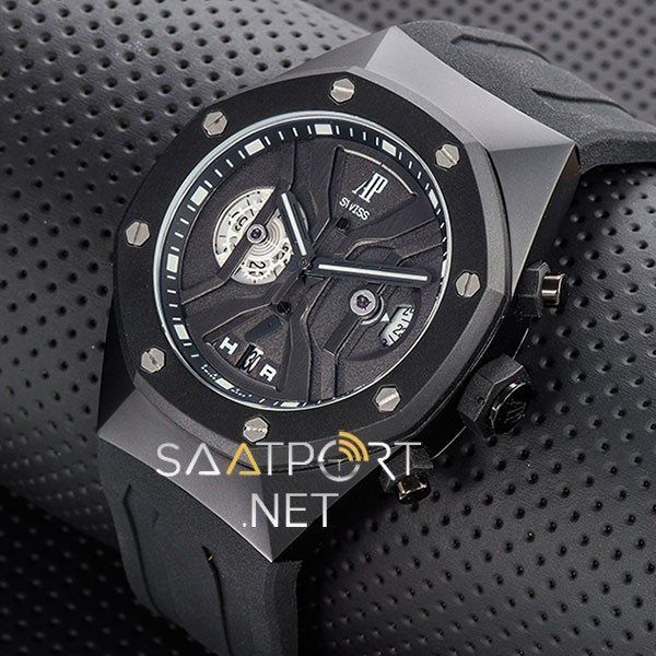 Audemars Piguet Royal Oak GMT Tourbillon Concept Siyah