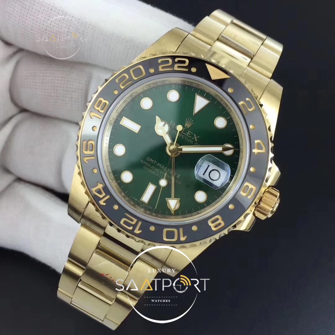 Rolex GMT-Master II 116718LN Black Ceramic Plated 904L Steel GMF Best Edition ETA