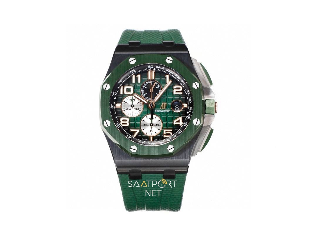 Audemars Piguet Offshore Chrono 26405CE.00.A030CA.01 Green Super Clone Eta