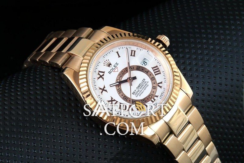 Rolex Sky-Dweller 326935 Gold Otomatik 316L