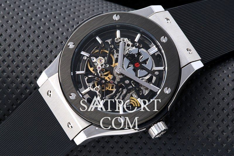 Hublot Fusion Extra Thin Skeleton Silver