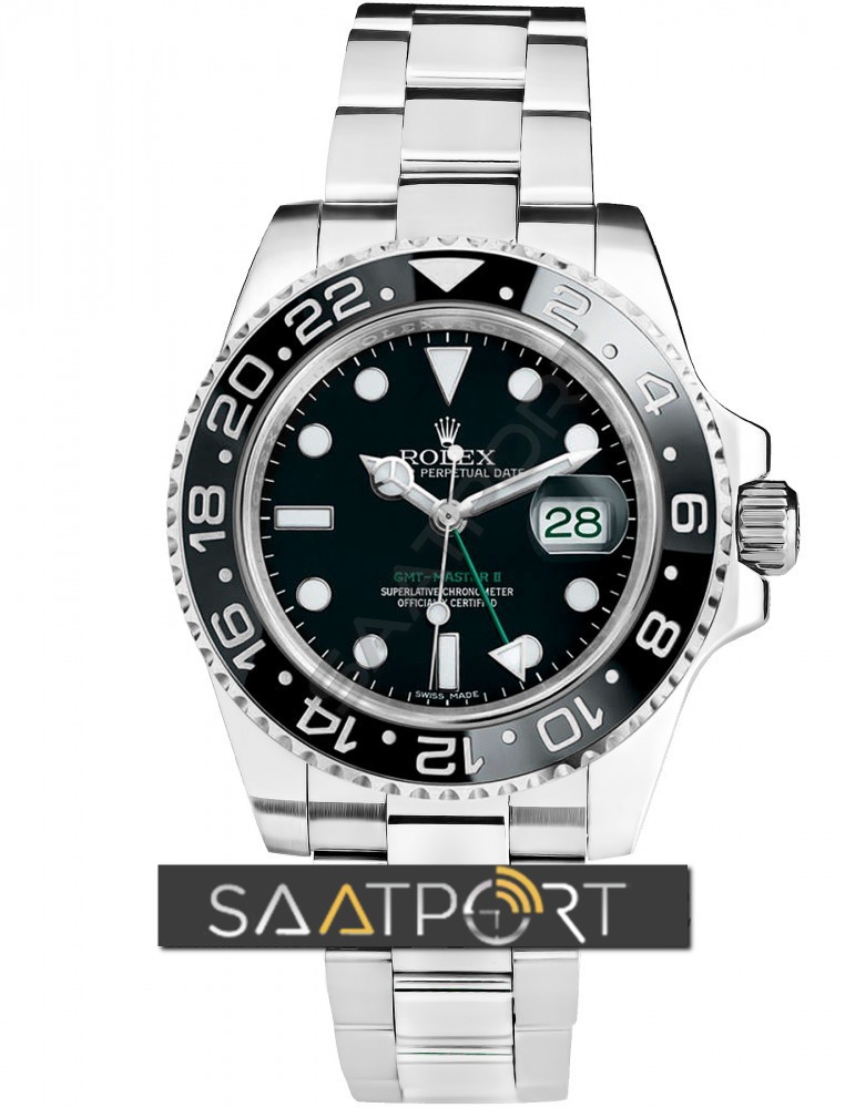 Rolex 116710 GMT Master II 3186 Swiss Eta Mekanizma