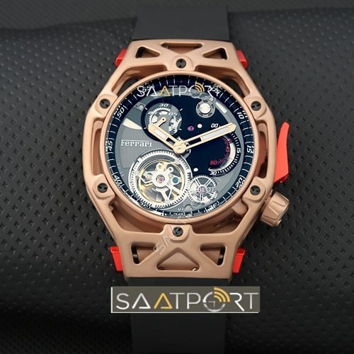 Hublot Gold Kasa Türbülonlu Otomatik Erkek Saati