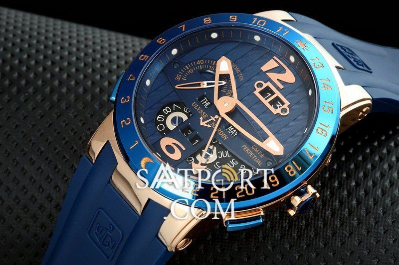 Ulysse Nardin El Toro Lacivert Gold II