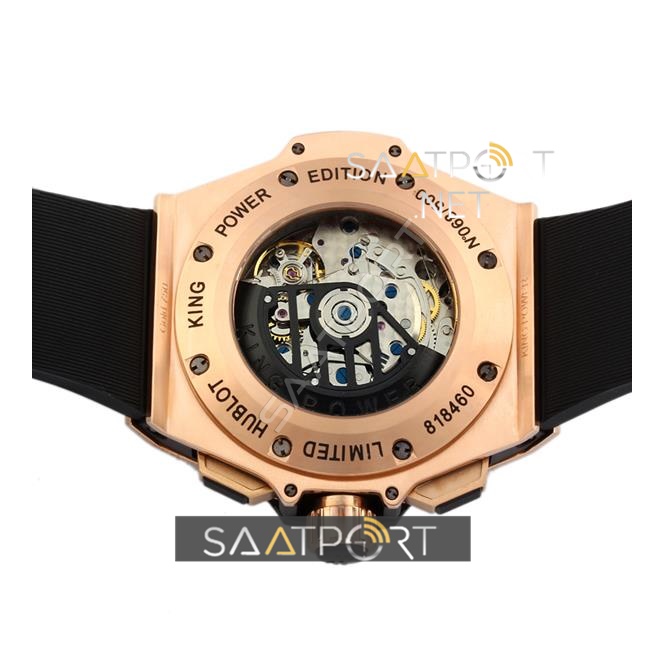 Hublot King Power Gold Taşlı Model