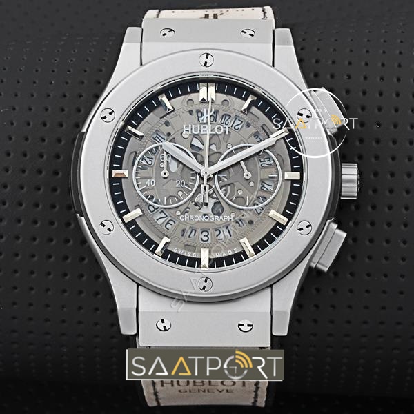 Hublot Saat Gri Pvd Kaplama