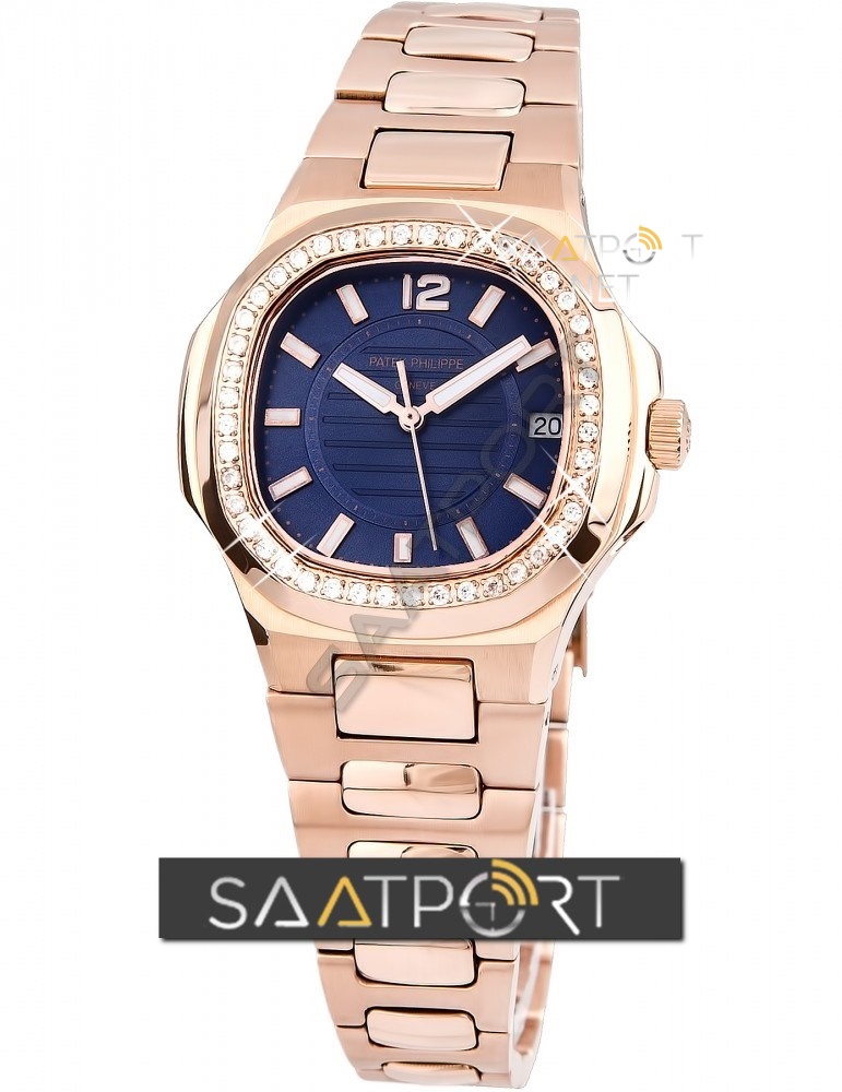 Patek Philippe Nautilus Rose Gold Bayan Saati