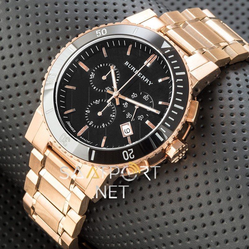 Burberry BU9381 Rose Gold Chronograph