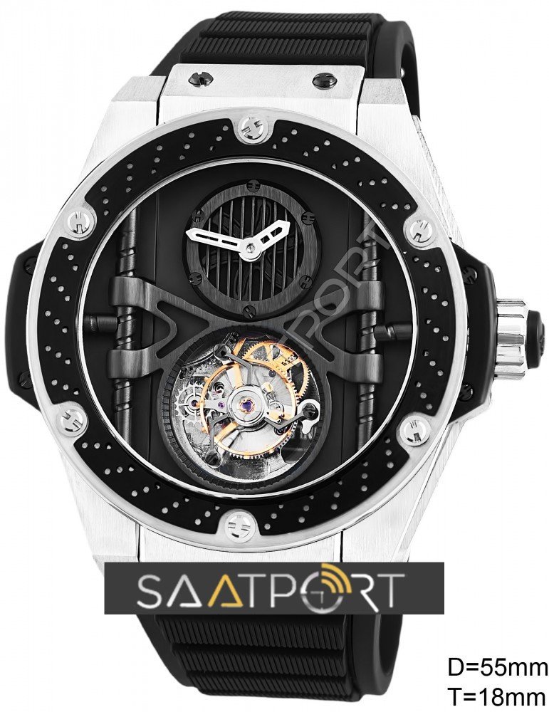 Hublot King Power Tourbillon Replica Watch Eta Saat