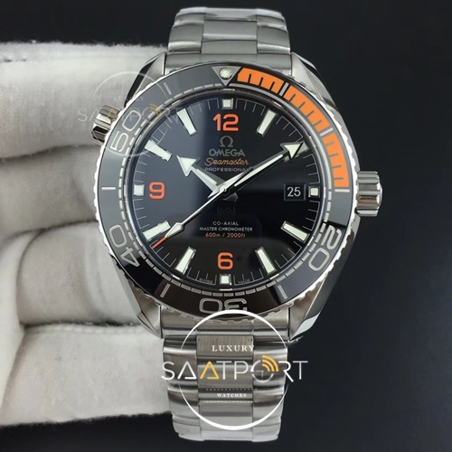 Omega Planet Ocean 43.5mm  VS Facrory Best Edition Black Orange Bezel Super clon