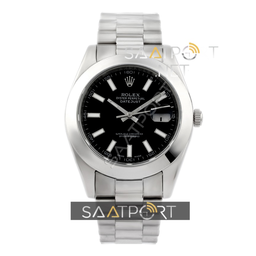 Rolex Datejust Siyah Kadran