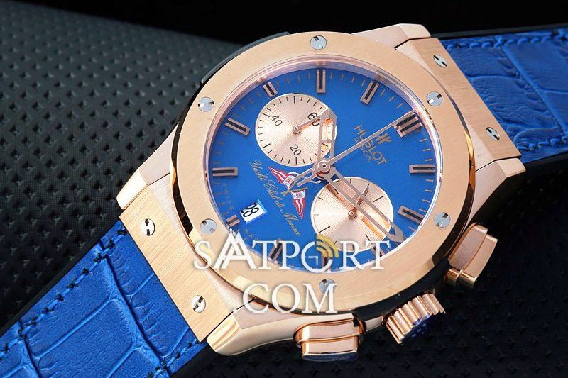 Hublot Vendome Lacivert Gold II