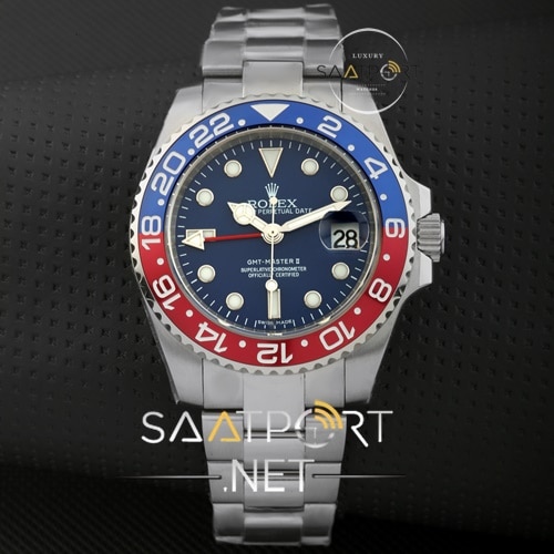 Rolex Pepsi 126719BLRO Mavi Kadran Gmt Master II