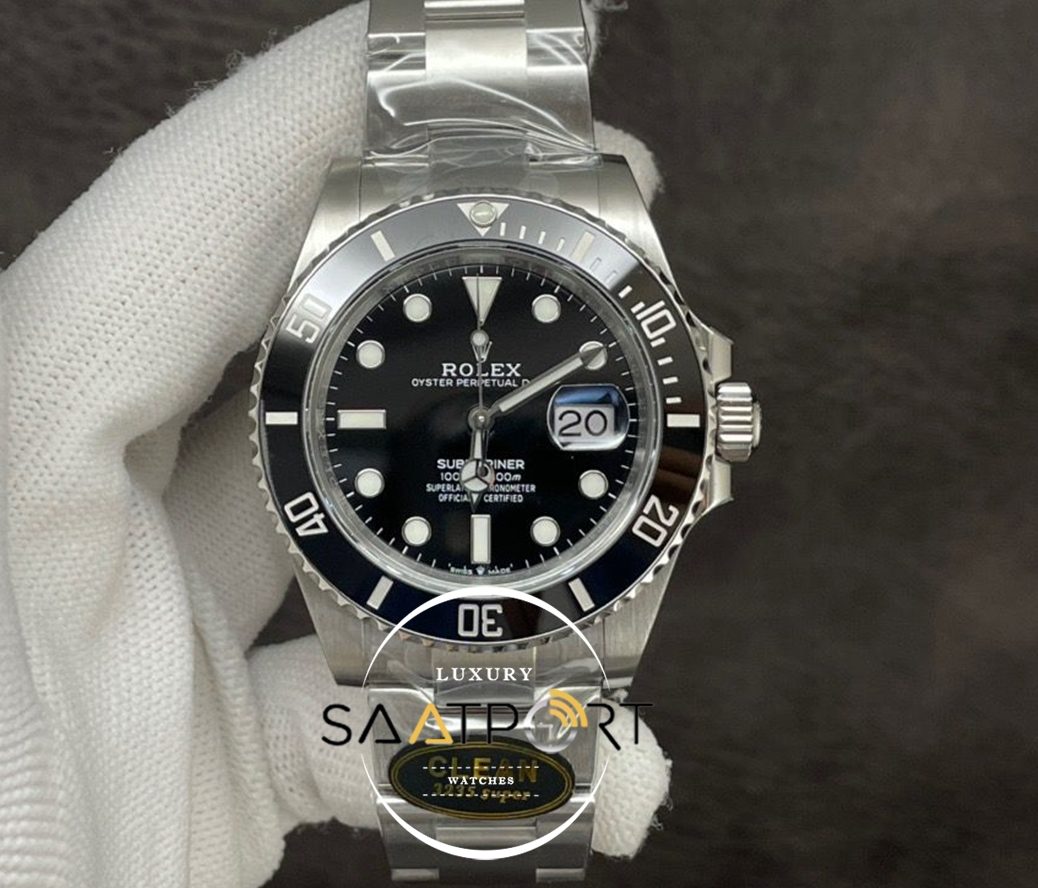 Rolex Submariner 126610LN Clean Factory 41mm 3235 Seramik Bezel Super Clone ETA