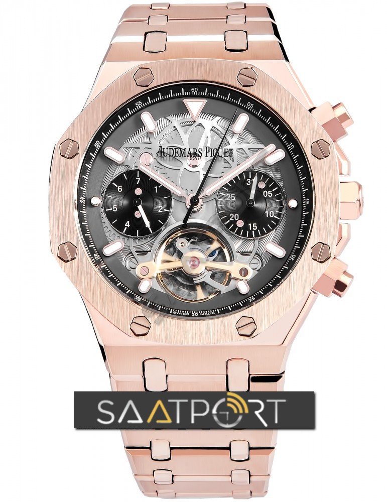 Audemars Piguet Royal Oak Tourbillon Rose Black 44 mm