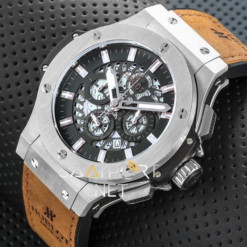 Hublot Aero Bang Silver Chronograph II