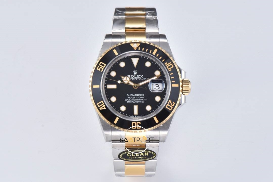 Rolex Submarıner 41mm 126613LN Siyah Kadran Super Clone Eta Clean factory