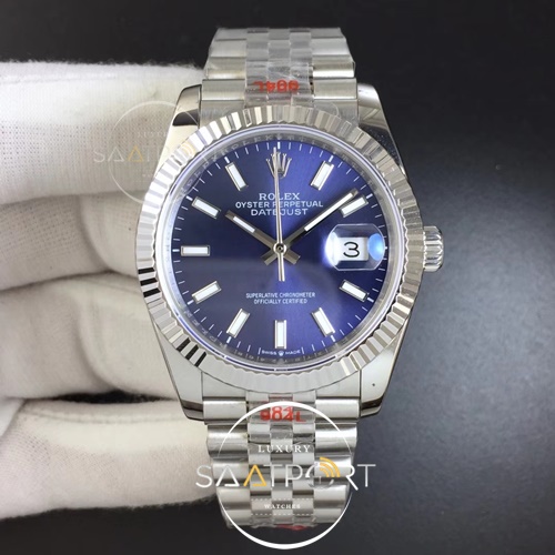 Rolex DateJust 36 mm 126234 GMF 1-1 Best Edition 904L Steel Blue Super Clon