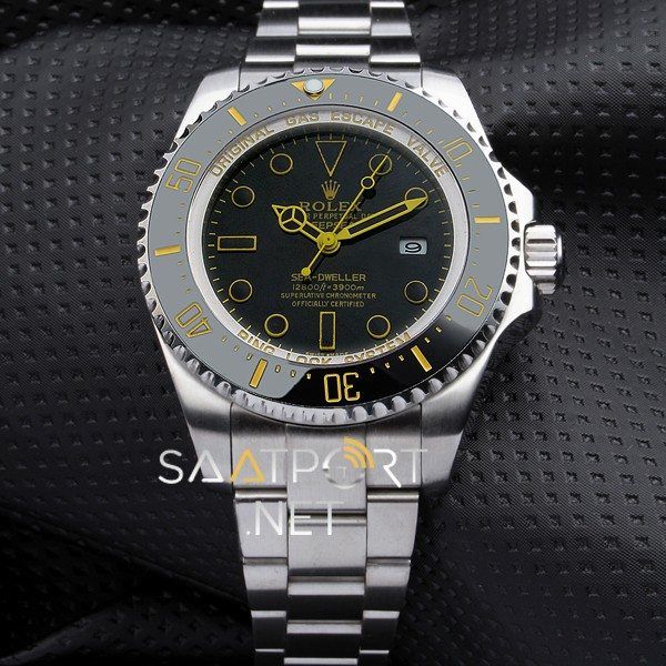 Rolex Deepsea Black Out Sarı Kadran