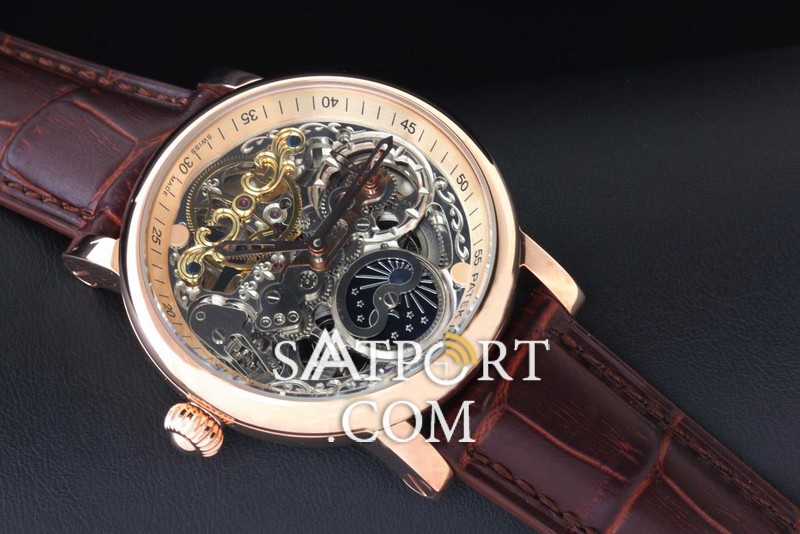 Patek Philippe Skeleton Kahve Otomatik