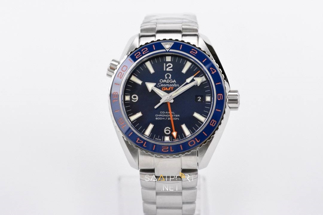 Omega Seamaster Planet Ocean Gmt Blue Super Clone Eta