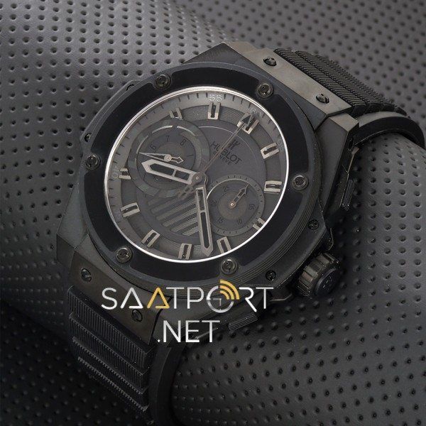 Hublot King Power Foudroyante All Black Eta