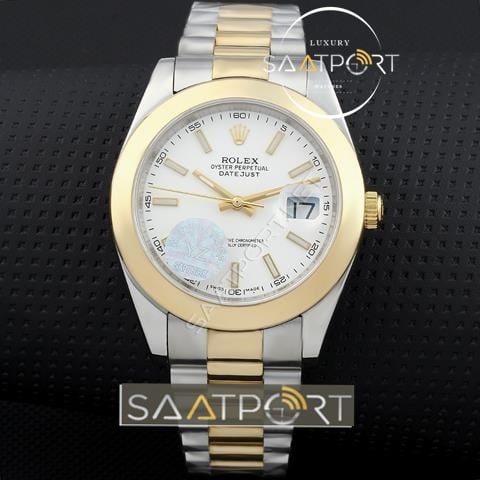 Replika Rolex Datejust Beyaz Kadran