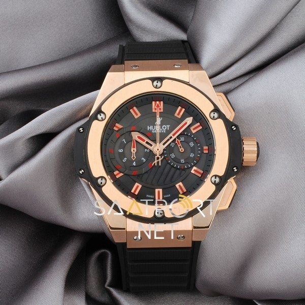 Hublot F1 Gold Siyah Chronograph