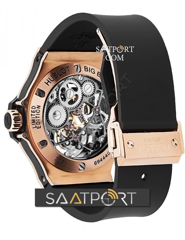 Hublot Big Bang Skeleton Tourbillon Rose Gold SWISS Real Tourbillon