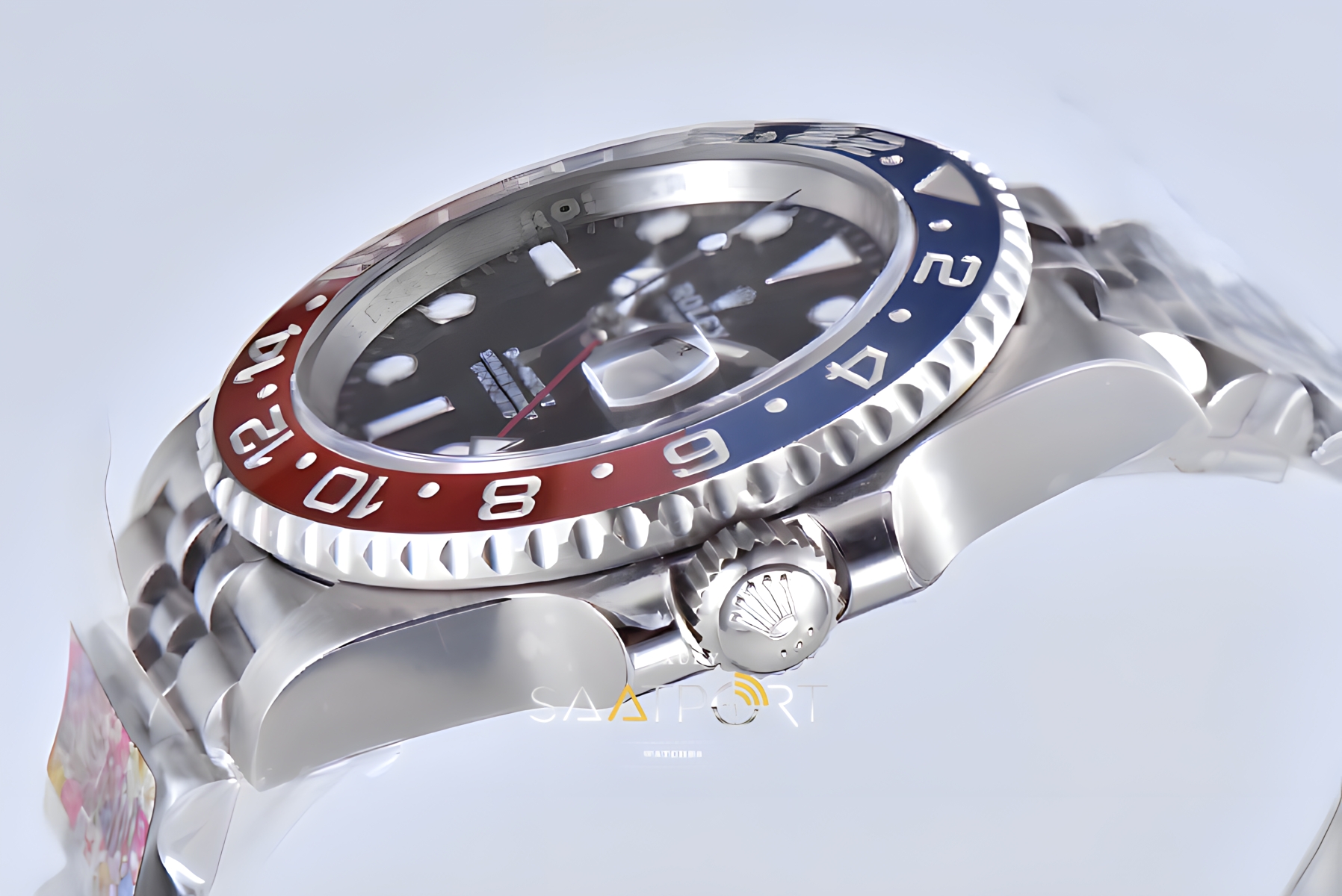 Rolex Gmt 126710BLRO Pepsi Clean Factory 3285 Eta Mekanizma