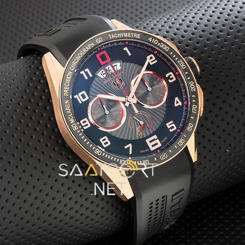 TAG Heuer MP4 12C McLaren Siyah Slikon