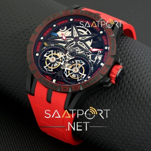 Roger Dubuis Excalibur Spider Pirelli Flying Double Tourbillon