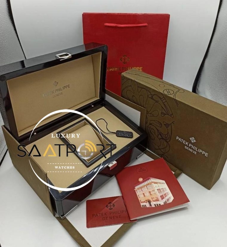 Patek Philippe Ahşap Saat Kutusu Full Set