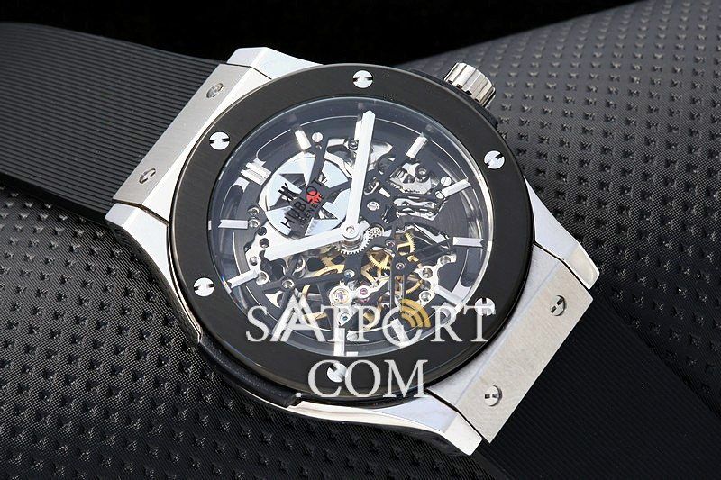 Hublot Fusion Extra Thin Skeleton Silver