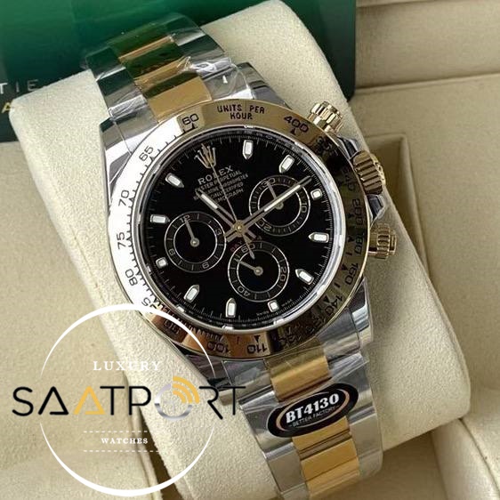 Rolex Eta Saat Siyah Kadran 116503 Daytona BT Factory