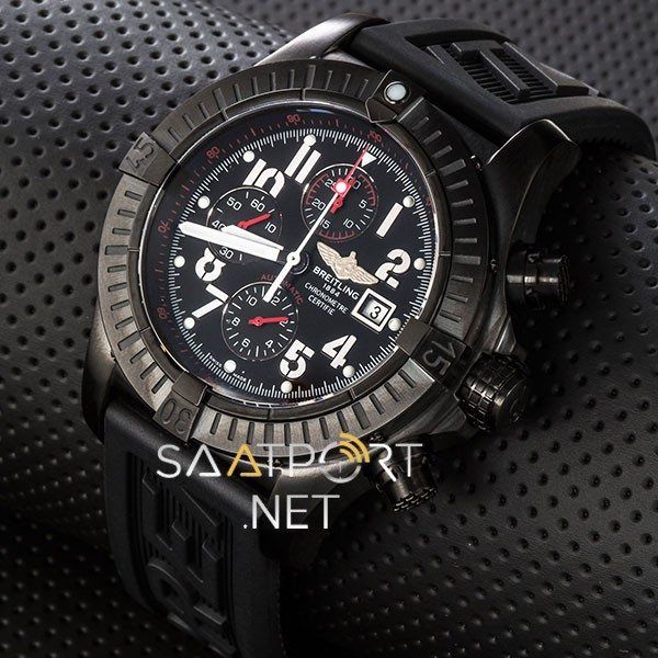 Breitling Avenger Seawolf Chrono Blacksteel Eta