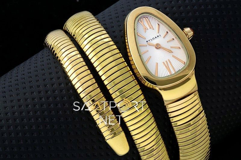 Bvlgari Serpenti Bayan Saati Gold