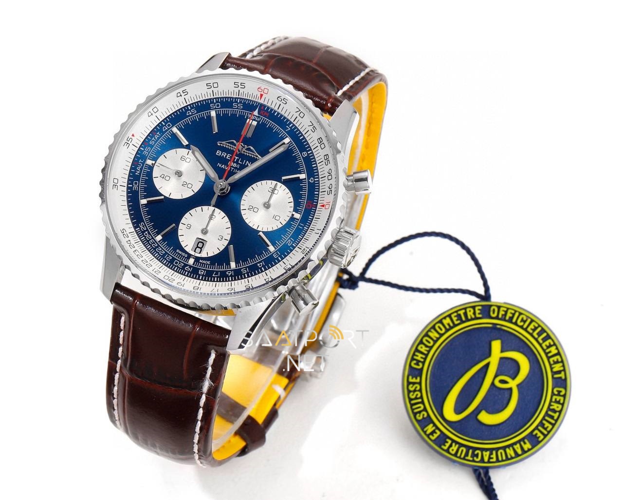 Breitling Navitimer Kahve Kordon  Chronograph 41mm Eta Saat