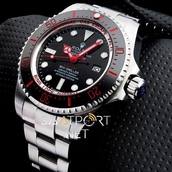 Rolex Deepsea Black Out Red